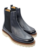 Load image into Gallery viewer, Bally Noiry 6300422 Men's Midnight Leather Boots MSRP $896

