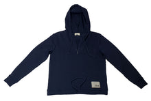 Load image into Gallery viewer, Bally 6301248 Unisex Navy Blue Hooded Sweatshirt MSRP $375
