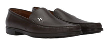 Load image into Gallery viewer, Bally Sistri 6230247 Men&#39;s Chocolate Calf Plain Leather Loafers MSRP $500
