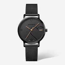 Load image into Gallery viewer, Wenger Swiss Army 01.1731.124 Women&#39;s Metropolitan Donnissima Black Watch 38mm MSRP $195
