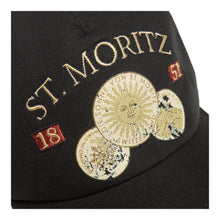 Load image into Gallery viewer, Bally 6302914 Men&#39;s St Moritz Black Baseball Cap MSRP $300
