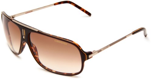 NEW CARRERA Men's Cool/S Brown Havana Gradient Lens Aviator Sunglasses MSRP $139