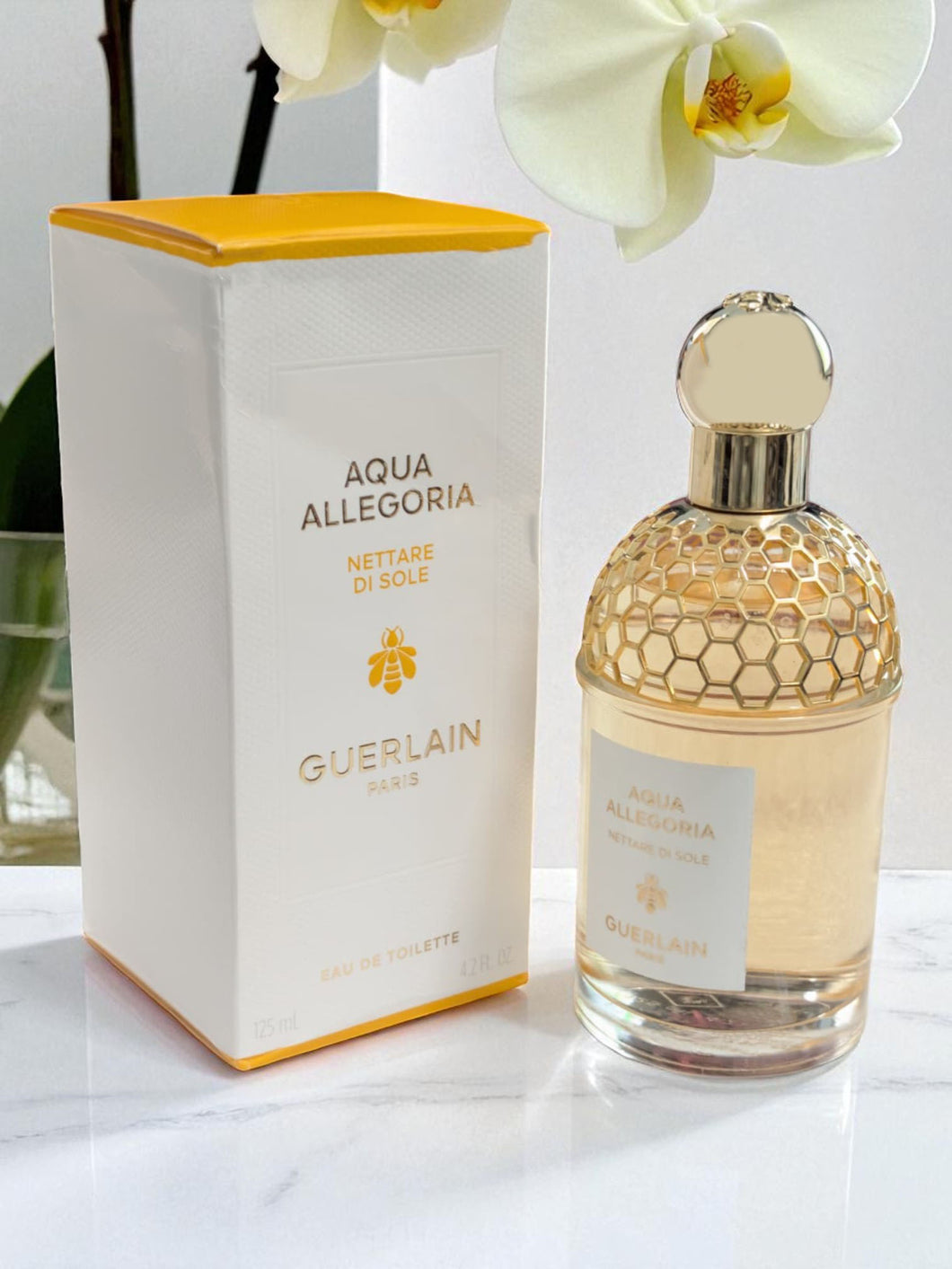 Aqua Allegoria Nettare Di Sole By Guerlain 4.2oz/125ml Eau De Toilette For Women MSRP $160