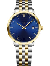 Load image into Gallery viewer, Raymond Weil 5485-STP-C5001 Men's Toccata Blue Dial 39 mm Watch MSRP $1120
