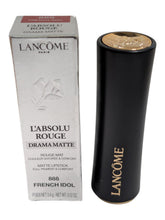 Load image into Gallery viewer, Lancome L'absolu Rouge Drama Matte Lipstick #888 French Idol MSRP $45
