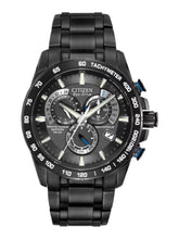 Load image into Gallery viewer, Citizen AT4007-54E Men's Eco-Drive Perpetual A-T Chronograph Black 42 mm Watch
