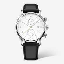 Load image into Gallery viewer, WENGER Swiss Army 01.1743.123 Urban Classic White Dial Chronograph Watch 42mm MSRP $330

