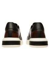 Load image into Gallery viewer, Bally Myller 6300448 Multibrown/BlackTextured Leather Sneakers MSRP $800
