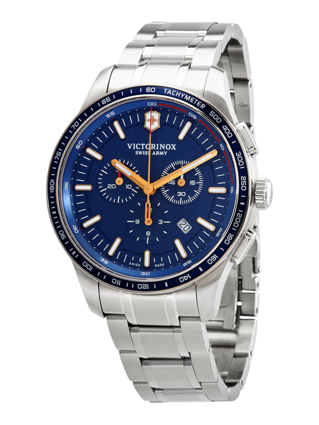 Victorinox Swiss Army 241817 Alliance Sport Chronograph Men's Watch MSRP $850
