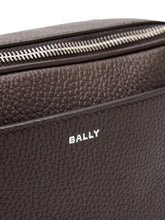 Load image into Gallery viewer, Bally 6310578 Oeden Ebano Leather Mini Crossbody Bag MSRP $1060
