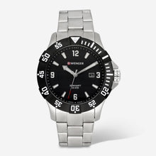 Load image into Gallery viewer, Wenger Swiss Army Men&#39;s 01.0641.131 Seaforce Black Dial Watch 43mm MSRP $295
