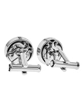 Load image into Gallery viewer, Montblanc 114784 Round Black Onyx Cufflinks MSRP $490
