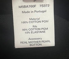 Load image into Gallery viewer, Bally 6301747 Men&#39;s Black Tipped Regular Fit Cotton Polo Shirt MSRP $320
