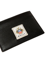Load image into Gallery viewer, Bally 6309707 Black Leather Card Case MSRP $330
