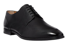 Load image into Gallery viewer, Bally Wedmer 6234185 Men&#39;s Black Calf Plain Leather Derby Shoes MSRP $770
