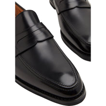 Load image into Gallery viewer, Bally Score 6231393 Men&#39;s Black Calf Leather Loafers MSRP $999
