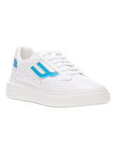 Load image into Gallery viewer, Bally Triumph 6302114 Men's White/Tide Leather Sneakers MSRP $600
