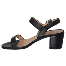 Load image into Gallery viewer, Bally Carlas 6234126 Women&#39;s Black Lamb Leather Heeled Sandals MSRP $695
