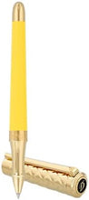 Load image into Gallery viewer, S T DUPONT DP462680 Liberté Yellow Lacquer &amp; Gold Rollerball MSRP $595 NEW
