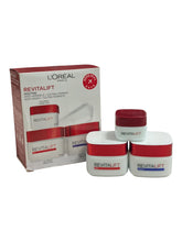 Load image into Gallery viewer, L'Oreal Revitalift Routine Anti-Wrinkle + Extra Firming Day, Night &amp; Eye Cream
