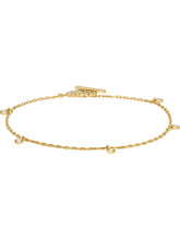 Load image into Gallery viewer, Gucci GG Running 18K Yellow Gold &amp; Diamond Bracelet YBA481671001017 MSRP $2,300
