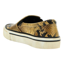 Load image into Gallery viewer, Bally Leory 6304175 Men&#39;s Snakeskin-Effect Leather Sneakers MSRP $680
