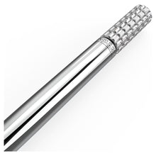 Load image into Gallery viewer, Swarovski Silver Tone 5617001 Chrome Plated &amp; Crystal Ballpoint Pen MSRP $79
