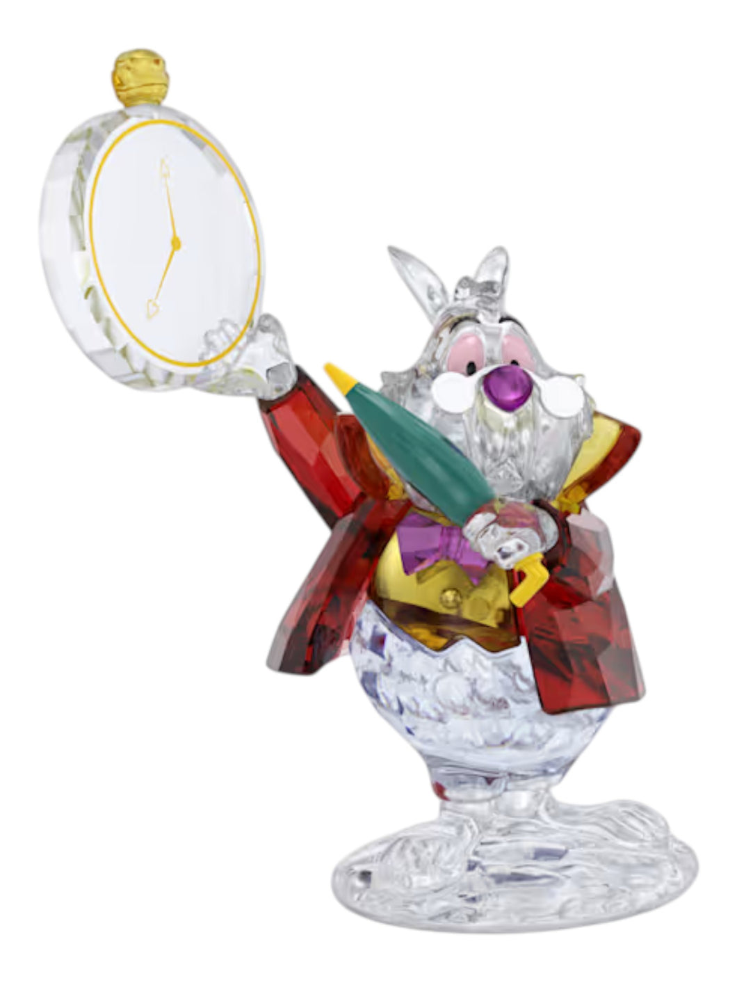 Swarovski 5670229 Alice In Wonderland White Rabbit MSRP $400