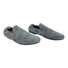 Load image into Gallery viewer, Bally Pleian 6231388 Men&#39;s Smoke Grey Perforated Leather Loafers Size 9 MSRP$675
