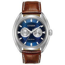 Load image into Gallery viewer, Citizen BU4010-05L Eco-Drive Paradex Men's Blue Dial Strap Watch 44 mm MSRP $250

