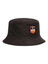Load image into Gallery viewer, Bally 6306674 Black Logo Appliqué Bucket Hat MSRP $396
