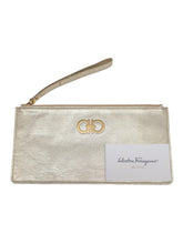 Load image into Gallery viewer, Salvatore Ferragamo 633918 Gancini Stardust Pouch MSRP $336
