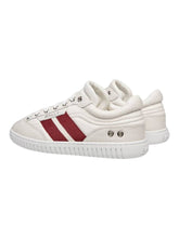 Load image into Gallery viewer, Bally Palmy 6306543 Men's White Leather Low-Top Sneakers MSRP $690
