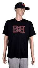 Load image into Gallery viewer, Bally 6301038 Men&#39;s Black 100% Cotton B-Chain Print T-Shirt MSRP $300
