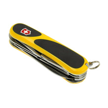 Load image into Gallery viewer, Victorinox Evolution S18 Grip Yellow &amp; Black Swiss Army Knife 15 Functions 2.4913.SC8
