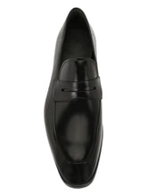 Load image into Gallery viewer, Bally Score 6193772 Men&#39;s Black Calf Shiny Leather Loafers MSRP $999
