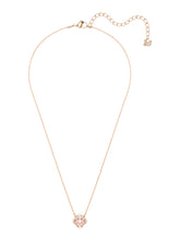 Load image into Gallery viewer, Swarovski Una 5514488 Clover Pink and White Crystals Pendant Necklace MSRP $179

