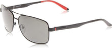 Load image into Gallery viewer, CARRERA Men&#39;s 8014/S Dark Ruthenium Grey Polarized Sunglasses MSRP $176 NEW
