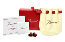 Load image into Gallery viewer, Baccarat 2813113 Etoile Mon Coeur Vermeil Gold Red Crystal Earrings MSRP$540
