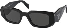 Load image into Gallery viewer, NEW PRADA Unisex PR 17WS 1AB5S0 Black Frame Dark Grey Lens Sunglasses MSRP $433
