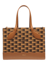 Load image into Gallery viewer, Bally 6304585 Keep On XS Monogram Multidesert Leather Tote Bag MSRP $927

