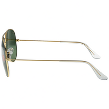 Load image into Gallery viewer, NEW RAY-BAN Men&#39;s Aviator Classic Polorized Gold Sunglasses RB3025 L0205 $213
