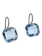 Load image into Gallery viewer, Baccarat 2810725 Marie-Hélène de Taillac Blue Crystal Silver Earrings MSRP $480
