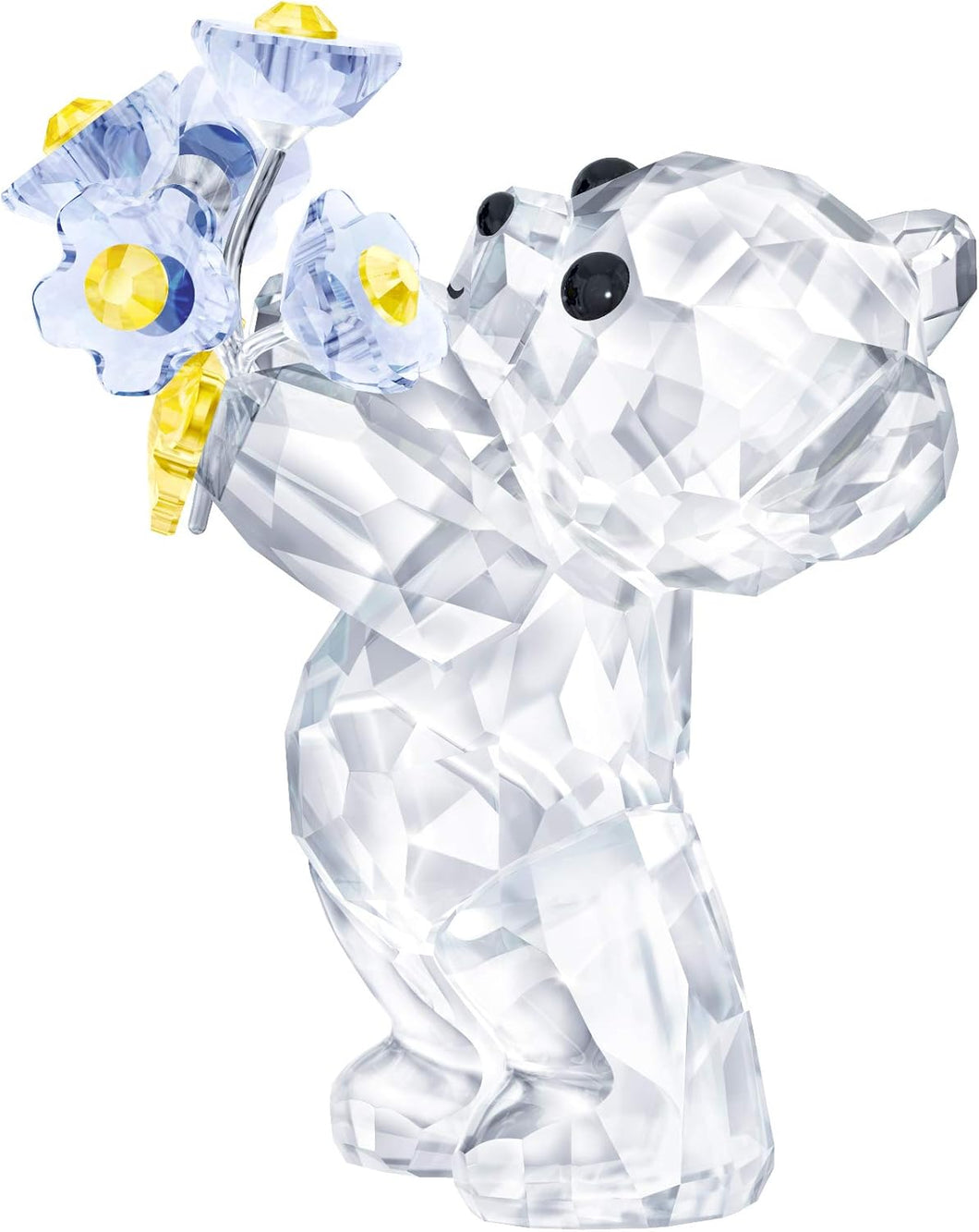 Swarovski Crystal Kris Bear Forget-Me-Not Figurine 5427993