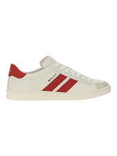 Load image into Gallery viewer, Bally Tyger 6308133 Men's White Leather Sneakers MSRP $728
