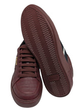 Load image into Gallery viewer, Bally Marell 6300464 Men&#39;s Heritage Red Embossed Leather Sneakers MSRP $550
