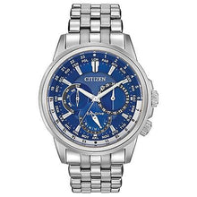 Load image into Gallery viewer, Citizen BU2021-51L Men's Eco-Drive Calendrier Blue Dial 44 mm Watch MSRP $550
