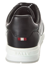 Load image into Gallery viewer, Bally Asler 6300462 Men&#39;s Black Leather Sneakers MSRP $600
