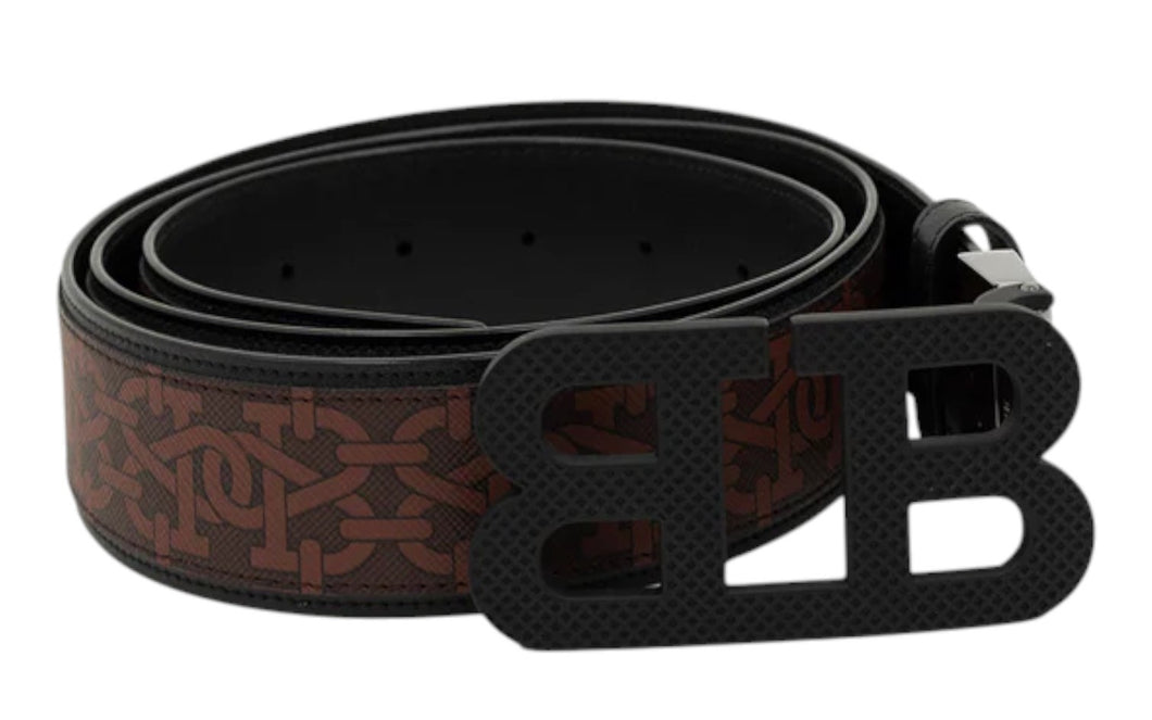 Bally 6302247 Men's Mirror Buckle Adjustable Reversible Belt EU 110/US 44 MSRP $475