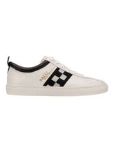 Load image into Gallery viewer, Bally Cortex.O 6307940 Vita Parcours Men's Off White &amp; Black Leather Sneakers
